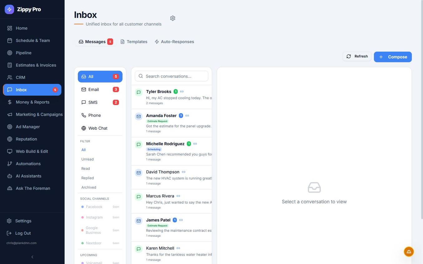 Unified Inbox