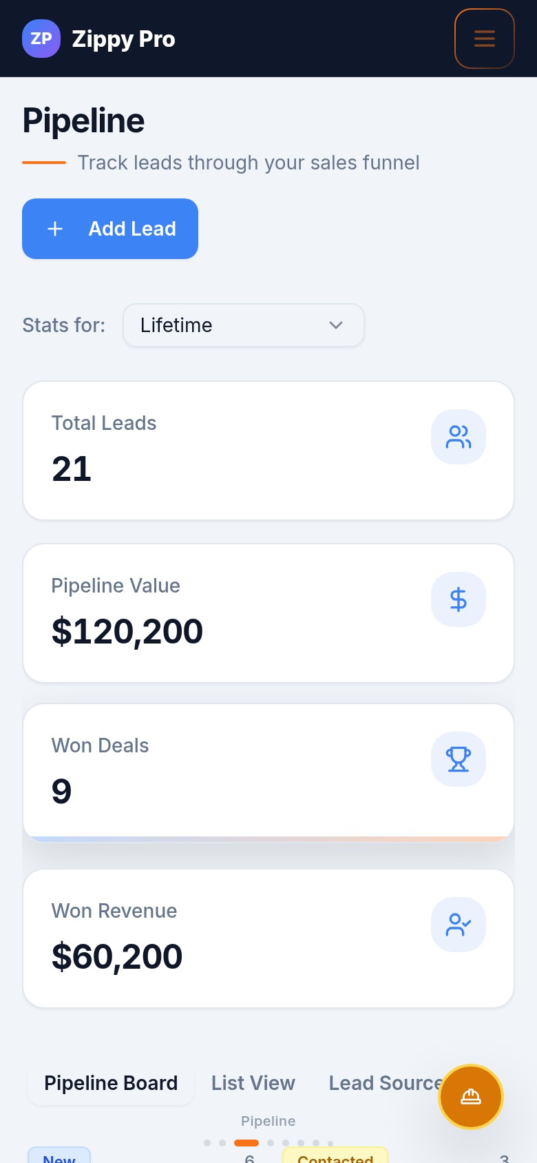 Zippy Pro on Android